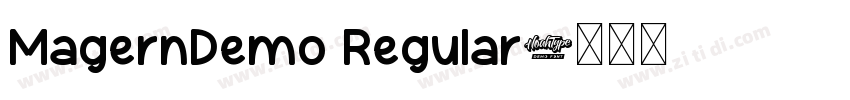 MagernDemo Regular字体转换